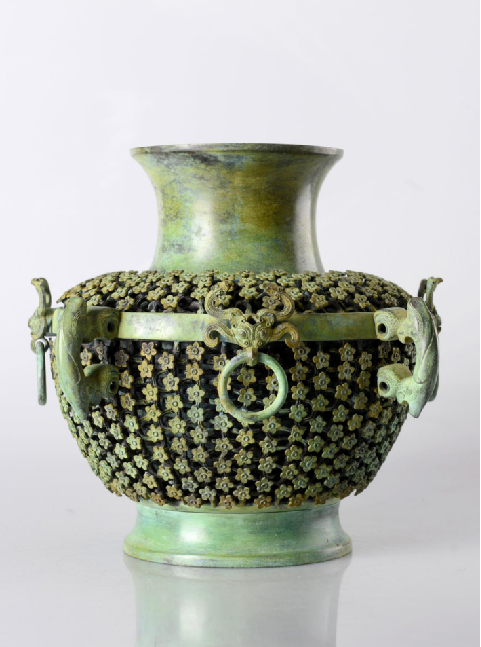 新九鼎銅藝美術(shù)館二號展廳——仿青銅器：陳璋壺